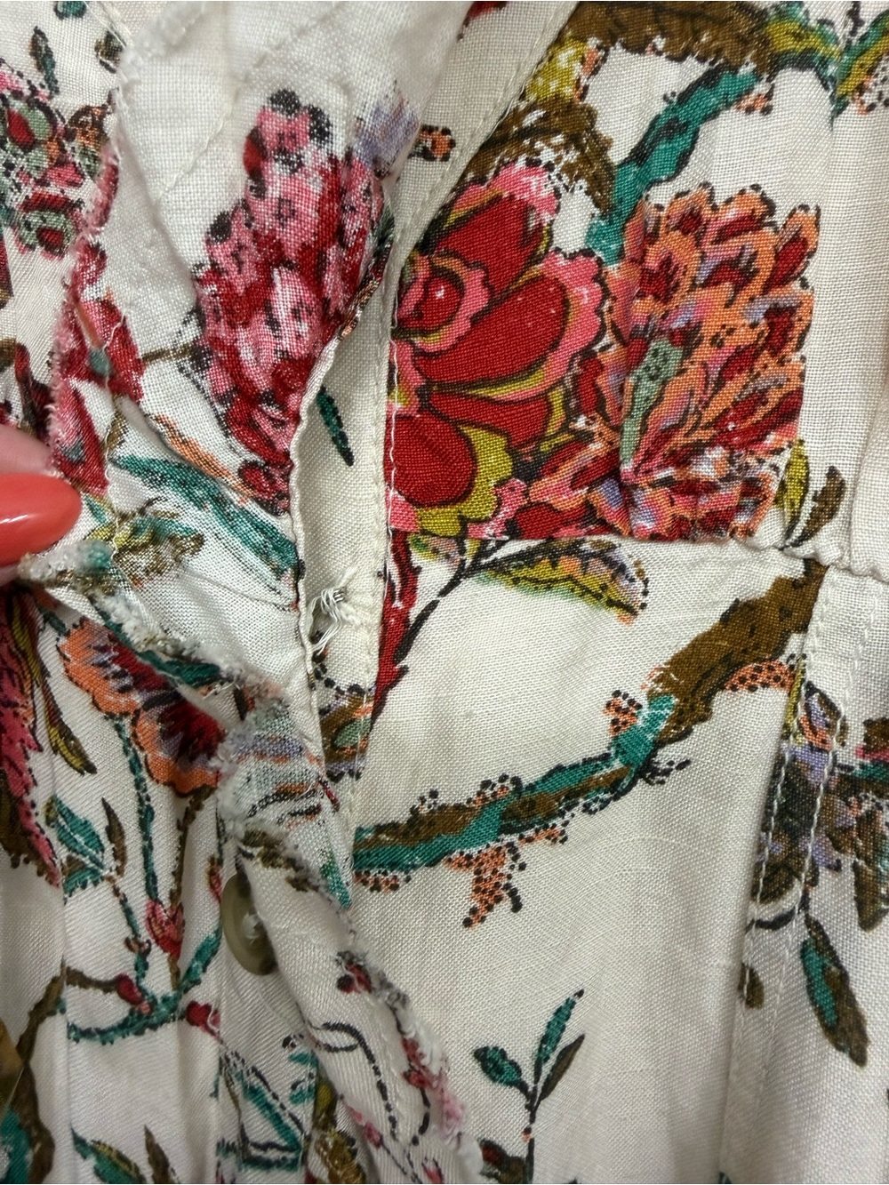 PILCRO Anthropologie Ruffle Collar Button-Down Midi Dress - Picture 10 of 11